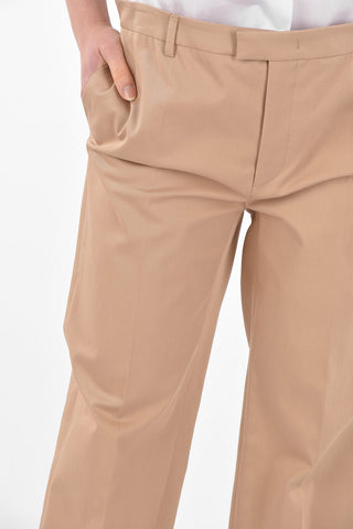 4 Pocket Straight Fit Cotton Pants