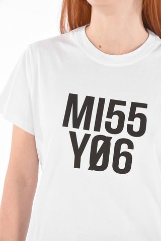 Crew Neck MI55 Y06 Cotton T-Shirt