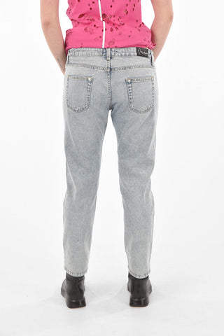 FIGHT CLUB Boyfriend STATEMENT Distressed Denims