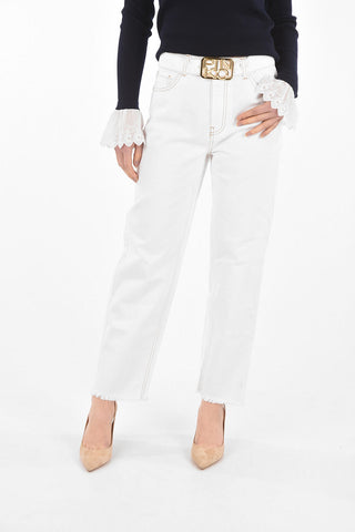 5 Pocket MADDIE Logo Belt Denims
