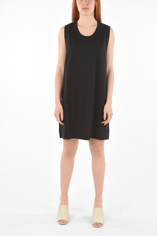 Minidress Smanicato in Cotone