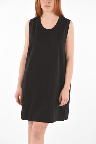 Minidress Smanicato in Cotone