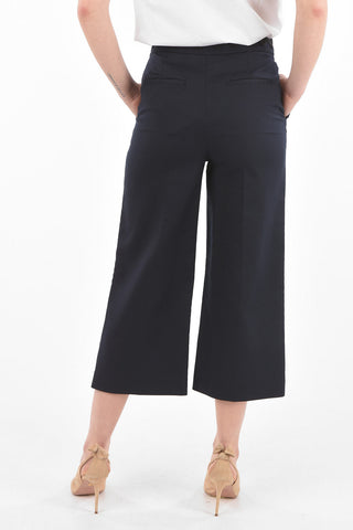 4 Pocket Side Zipped Cropped Pants