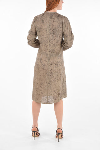 Abito in Seta BETTY con Design a Portafoglio