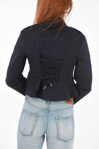 Lace-up Detail Saharan Jacket