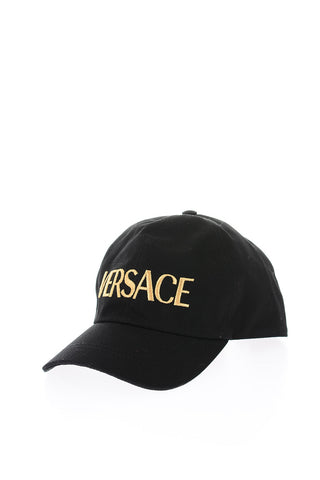 golden logo cap