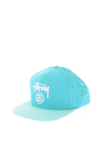 shaded STOCK LOCK cap with embossed logo 