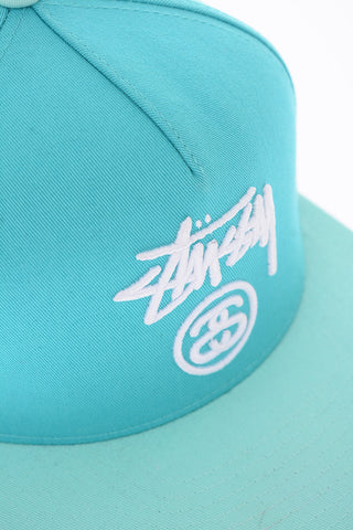 shaded STOCK LOCK cap with embossed logo 