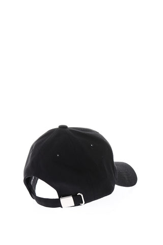 solid color cap with embossed logo
