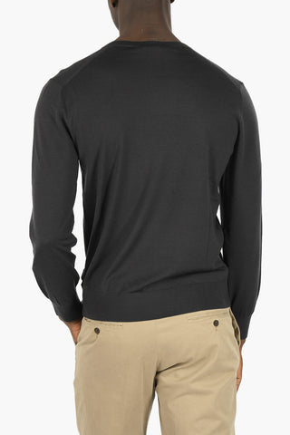 ZZEGNA wool crew-neck sweater