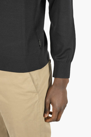 ZZEGNA wool crew-neck sweater