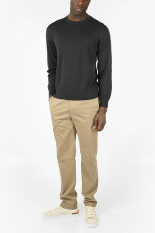 ZZEGNA wool crew-neck sweater