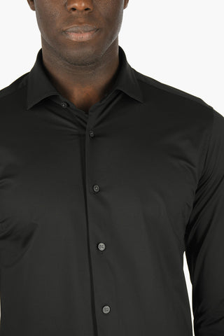 ZZEGNA camicia slim fit collo francese