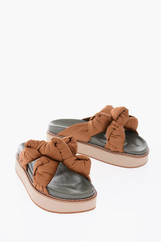 knotted design sandals