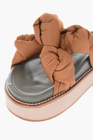 knotted design sandals