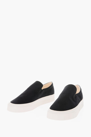 fabric MARIE H slip on sneakers