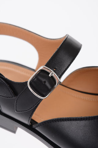 MM22 leather TABI sandals