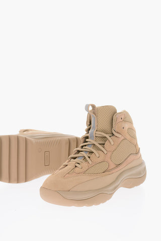 SEASON 7 suede leather and fabric High-top Sneakers
