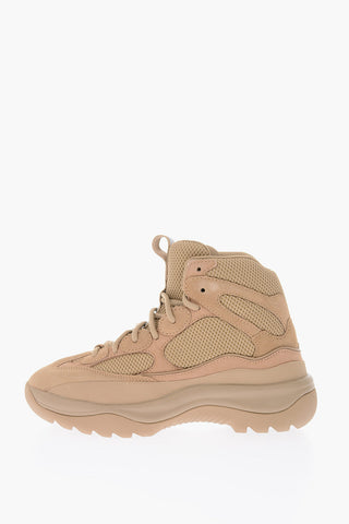SEASON 7 suede leather and fabric High-top Sneakers