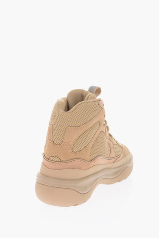 SEASON 7 suede leather and fabric High-top Sneakers