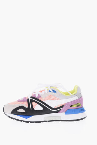 leather and fabric MIRAGE MOX VISION sneakers