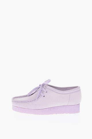 suede leather wallabee loafers