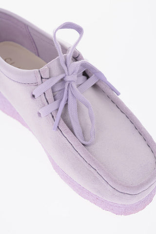 suede leather wallabee loafers