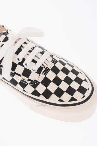 ANAHEIM FACTORY Checkerboard Motif AUTHENTIC 44 DX Low-Top Sneakers