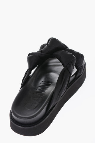 knotted design sandals
