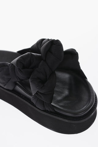 knotted design sandals