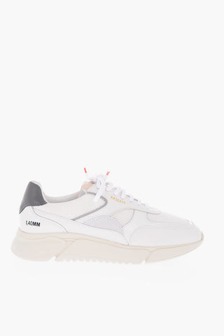 leather and fabric GENESIS TRIPLE sneakers