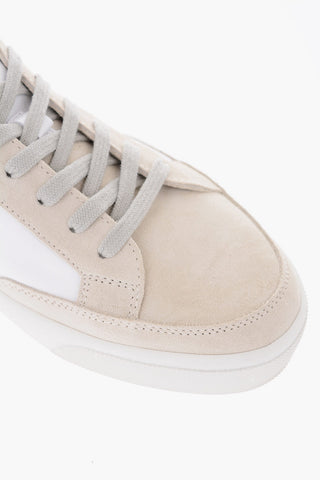 suede leather sneakers