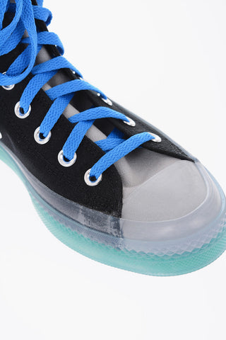 ALL STAR CHUCK TAYLOR cotton high-top sneakers with logo patch