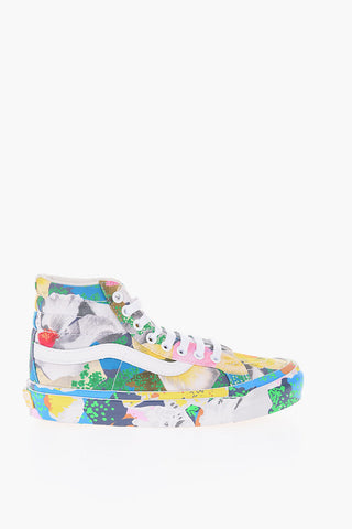 VANS floral patterned OG SK8-HI LX high top sneakers