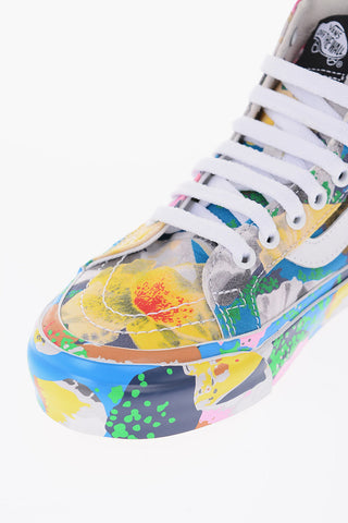 VANS floral patterned OG SK8-HI LX high top sneakers