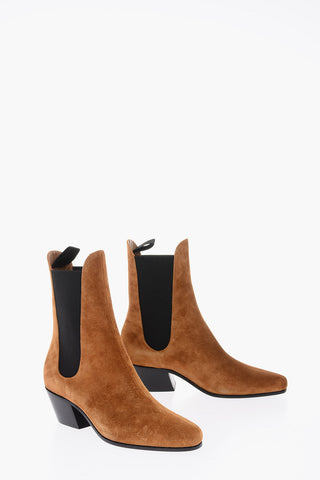 5cm suede leather SARATOGA Chelsea boots