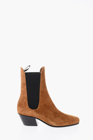 5cm suede leather SARATOGA Chelsea boots