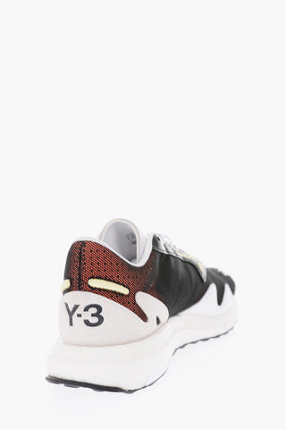 Y-3 YOHJI YAMAMOTO sneakers RHISU RUN in pelle e tessuto