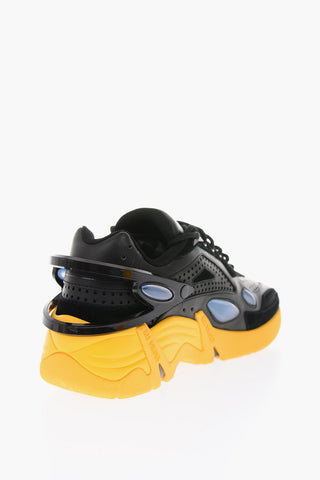 leather CYLON-21 sneakers with Colored sole