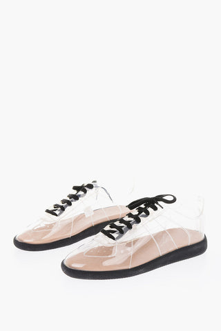 MM22 sneakers in pvc con tomaia trasparente