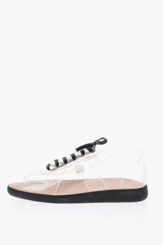 MM22 sneakers in pvc con tomaia trasparente