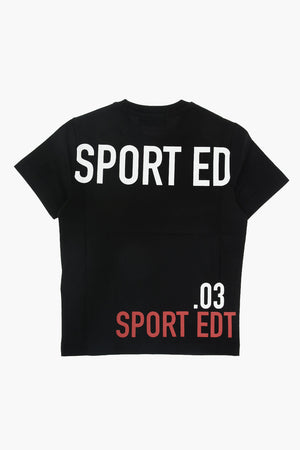 EDTN.03 crew-neck RELAX t-shirt with print