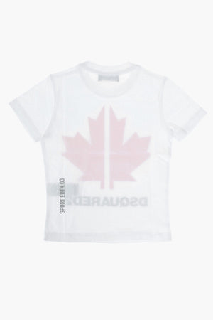 crew-neck RELAX t-shirt with print on the front