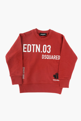 EDTN.03 crew-neck COOL FIT sweatshirt with print