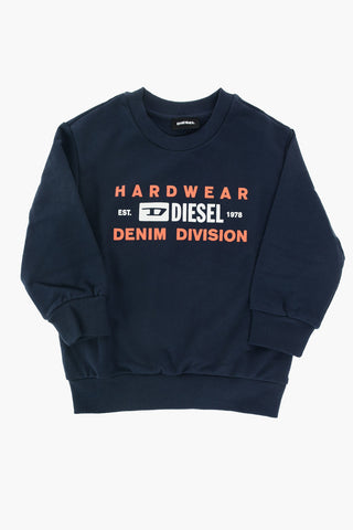 crew-neck SGIRKK10 OVER sweatshirt with print on the front