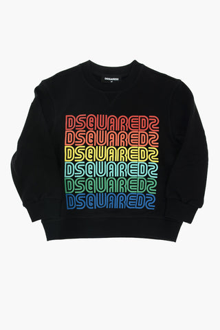 crew-neck RELAX sweatshirt with print