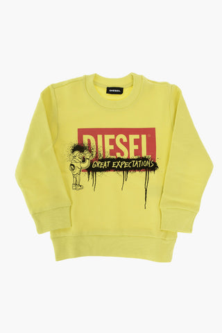 cotton SERNY 7 OS crew-neck sweatshirt with print