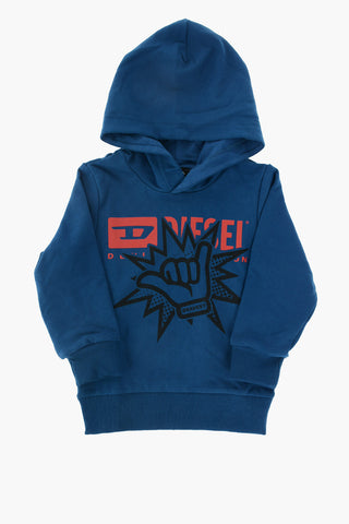 cotton SERNY 8 OS sweatshirt with hood