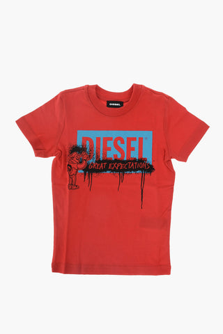 crew-neck TERNY 2 OS t-shirt with print on the front