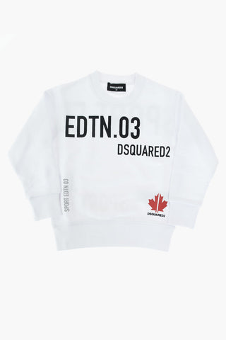 EDTN.03 felpa COOL FIT bicolore in cotone